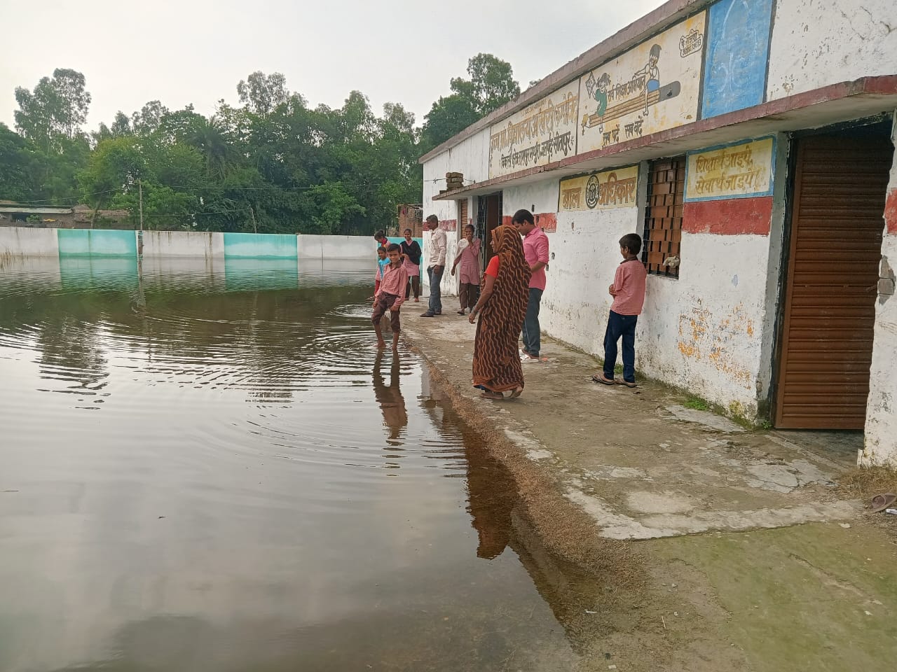 Floods and learning in rural India
